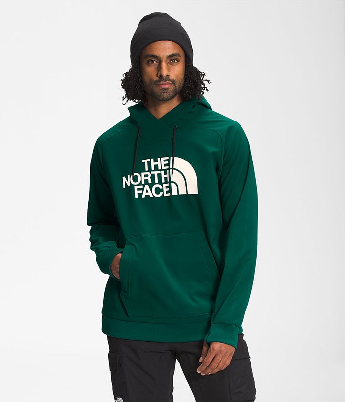 Sudadera Con Capucha The North Face Hombre Tekno Logo - Colombia QZUPFC914 - Verde